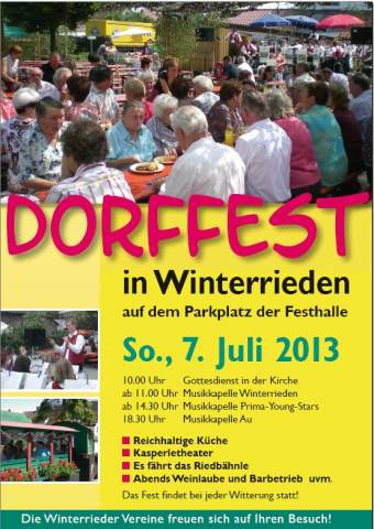 Dorffest Winterrieden