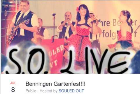 Gartenfest Benningen / Souled Out Live